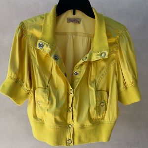80s look Yellow Jacket